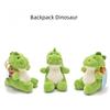 Roztomilý zelený dinosaurus plyšový přívěsek na klíče měkké plyšové zvířátko přívěsek na tašku klíčenka Kawaii panenka dárek pro dívky chlapce ženy
