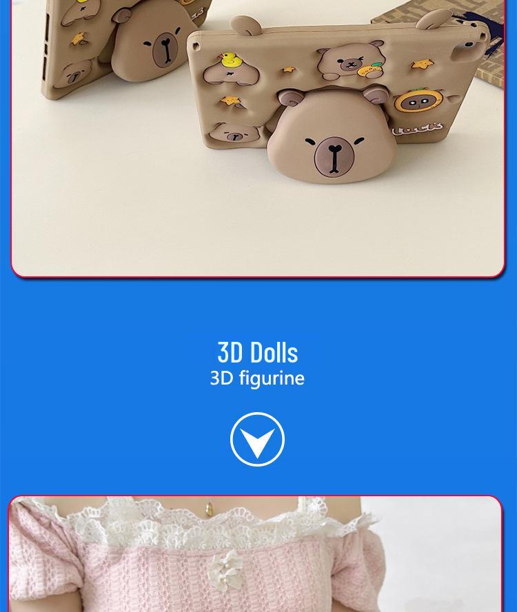 iPad 10.2 Air 11 Protective Case: Silicone Tablet Shell for Kids, Air5, 9.7, Mini 6