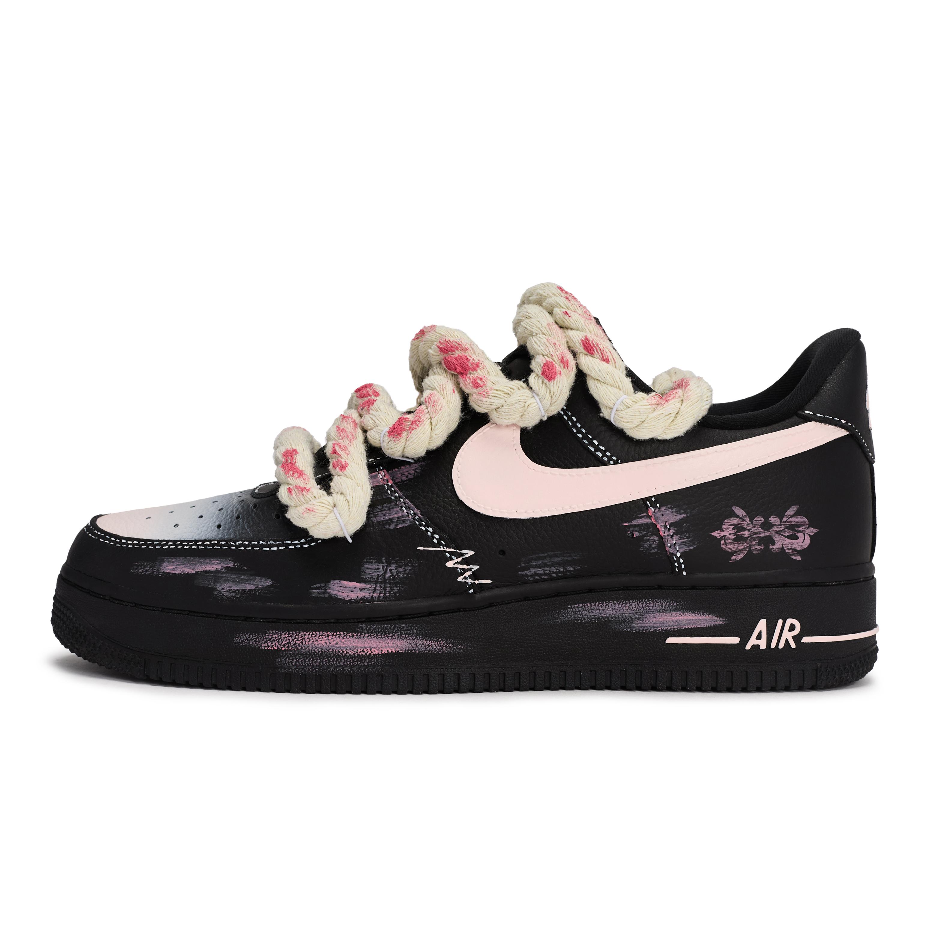 

Nike 811 Manufacturing, Deserted Rope Night Pink Cushioning Low top Skateboard Shoes Unisex Black Pink White HQ2037-006(Team80-) 40.5