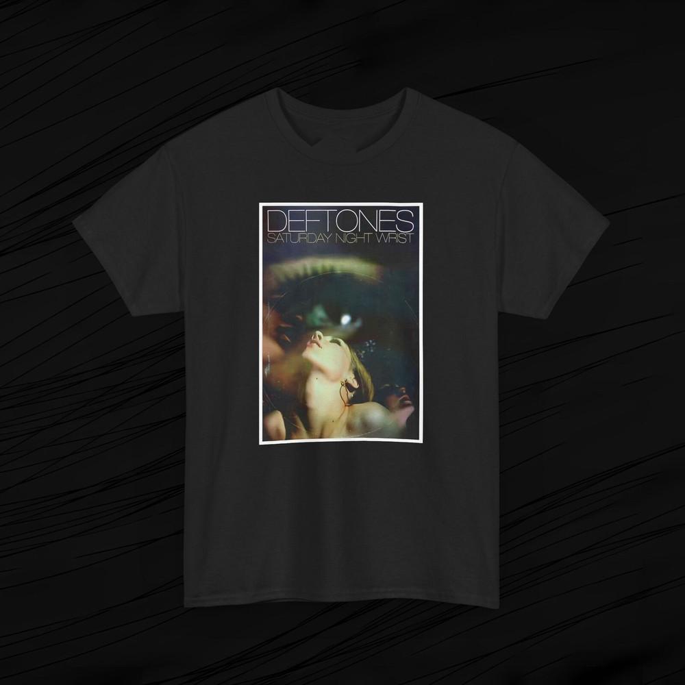 Deftones Saturday Night Wrist Album Cover T-Shirt - Concert Merch Gift A223