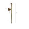 Rustic American Vintage Wall Mounted Candle Holder Iron Sconce Living Room Decor Holiday Lighting