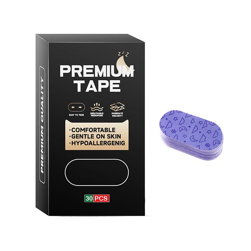 30Pc Anti-Snoring Stickers per Box Mouth Breathing Improvement SleepQualityEnhancer Adult Snore ReductionMouth CorrectivePatches