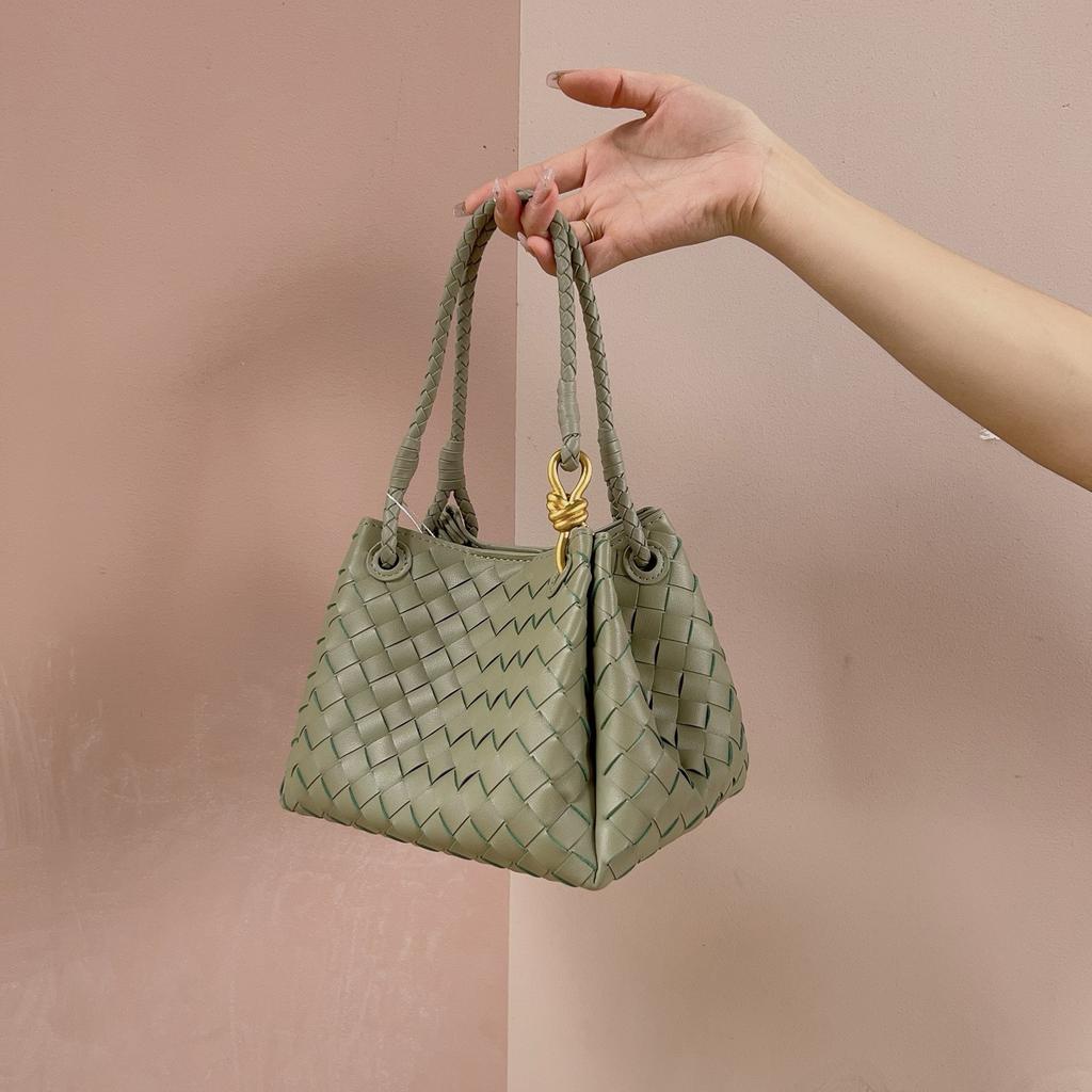 Neue Parachute-gewebte Eimertasche Gemüsekorb Geknotete Hardware-Tasche Premium-Textur Beliebte Tasche