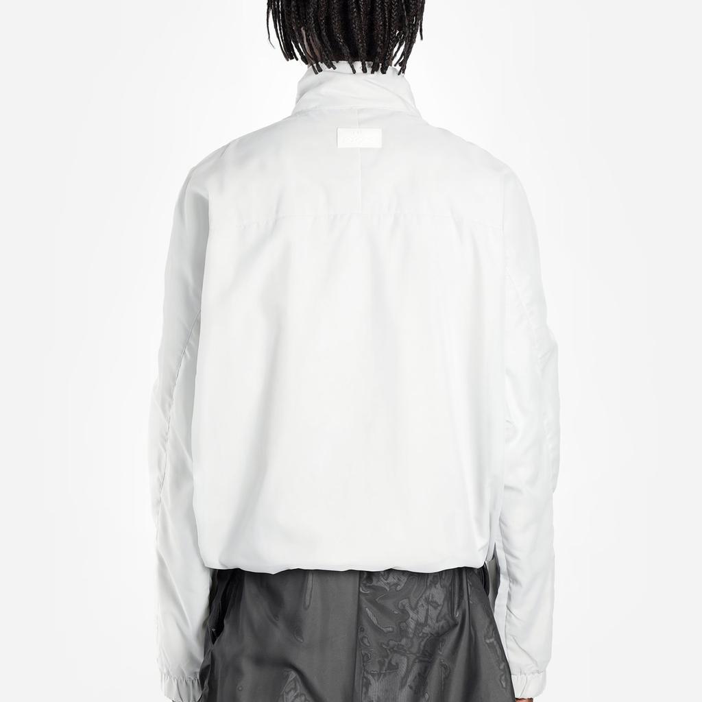 Nike X Fear Of God Co-Branded Jednokolorowa Kurtka Sportowa Zapinana na Półzamek Męska Kurtka Biała BV4419-043