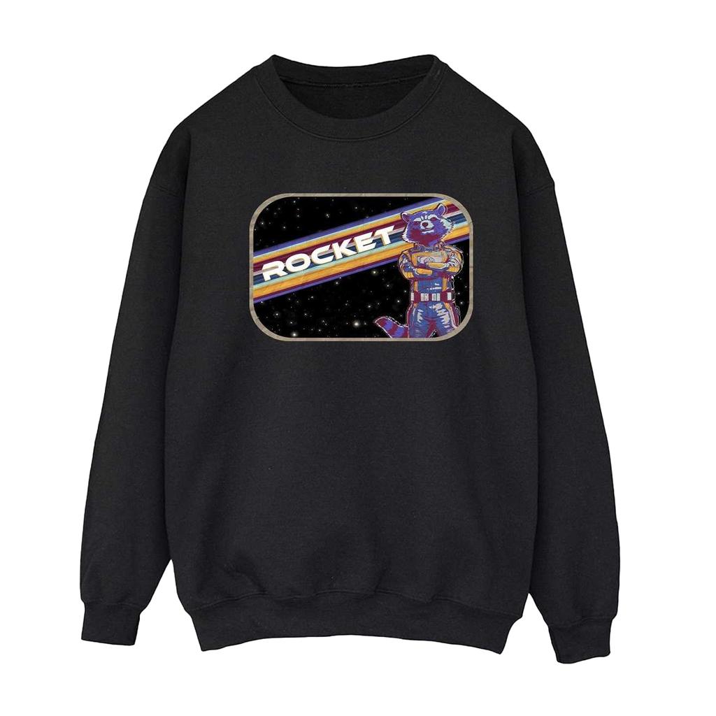 Guardians Of The Galaxy Volume 3 Womens/Ladies Rocket Raccoon Pose Sweatshirt
