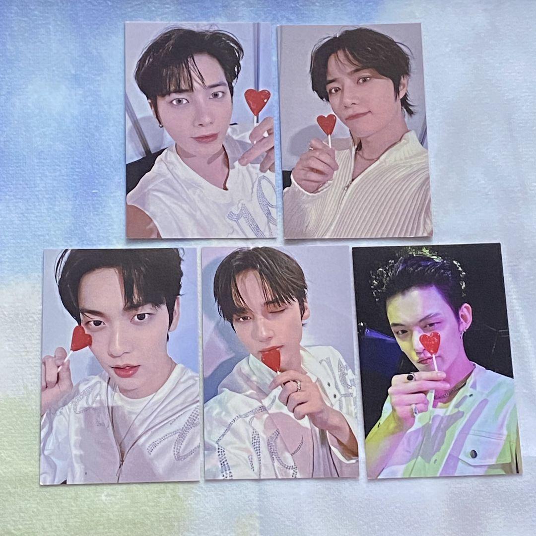 

[USED] TXT Love Language Public Broadcast Korea 5-Piece Trading Card