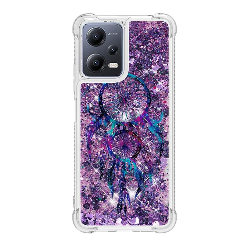 Redmi Note 12 Pro Case For Funda Xiaomi Redmi Note 12 Pro Cover Quicksand Dynamic Liquid Case On Redmi Note12 12Pro Phone Cases