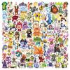 1050 100Pcs Music Game My Singing Monsters Sticker Cute Cartoon Fun Decorative Water Cup Luggage Pencil Case Decal Kids Toy