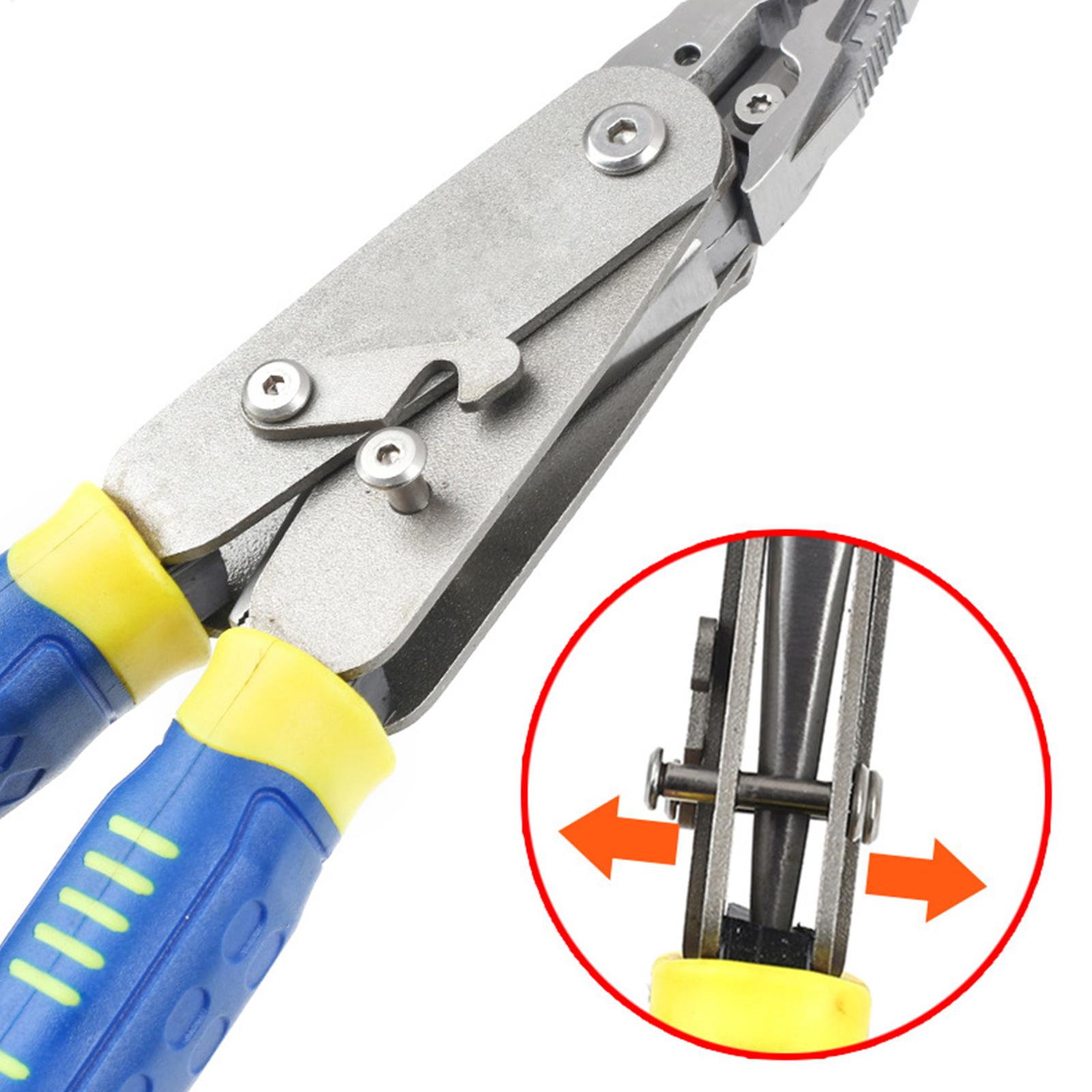 Wire Strippers Stripping Cutter Crimper Adjustable Electrical Wire Strippers For Automotive Electrician Cable Cutting China Mainland