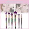 Mermaid Make Up Brushes Set Foundation Eyebrow Eyeliner Blush Cosmetic Tool