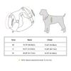 No Pull Hundegeschirr, reflektierendes Nylongeschirr für Haustiere, Weste, wasserdicht, verstellbar, mittelgroße und große Hundeweste, Sicherheitsleine zum Gehen und Laufen