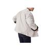 Levis Luźny Krój Jednolity Kolor Prosty Casual Kołnierzyk Polo Długi Rękaw Kurtka Robocza Męska Kurtki Szary Biały A5782-0066