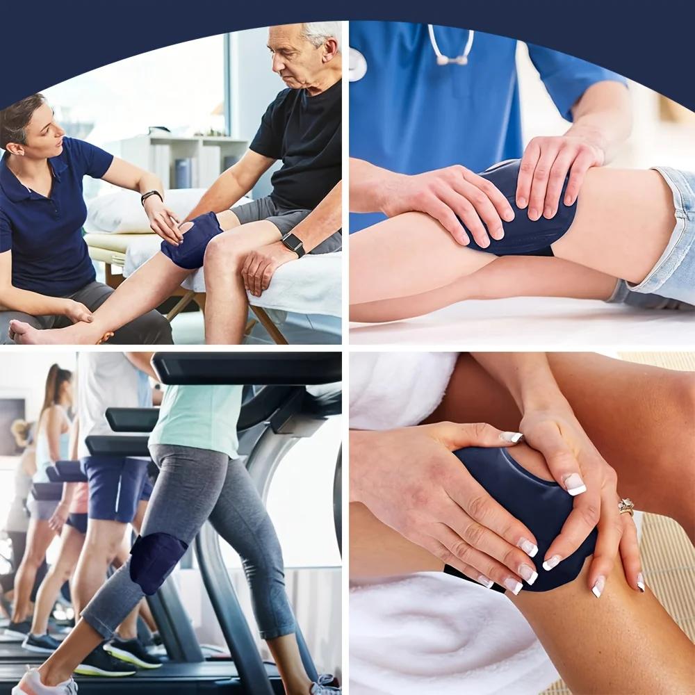 Knee Cold Pack for Injury,Reusable Ice Pack Wrap for Knee Replacement Surgery, Ice Gel Packs Cold Therapy, Arthritis, Swelling