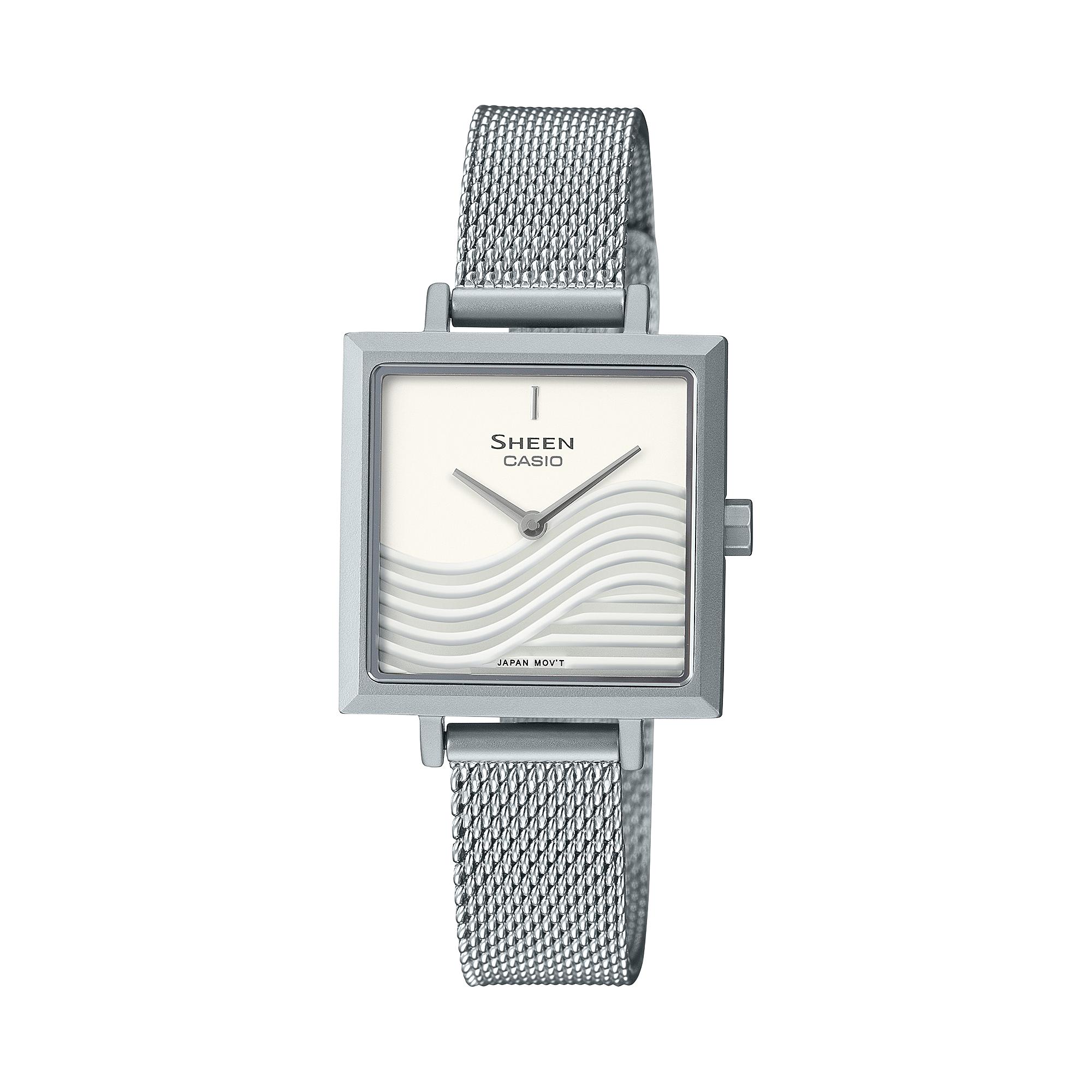 Casio Men s Analog Quartz Watch SHE-C121M-7A белый