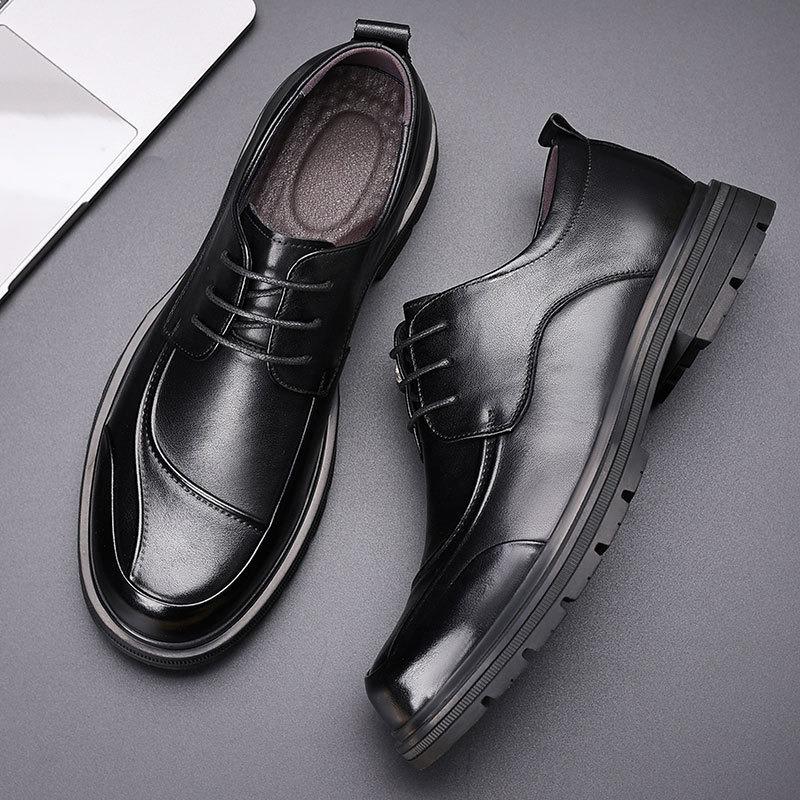 Fashion New Designer Luxury Genuine Leather Loafers for Men Fashion Casual Men's Wedding Shoes Spring Autumn Business Man Dress Shoes