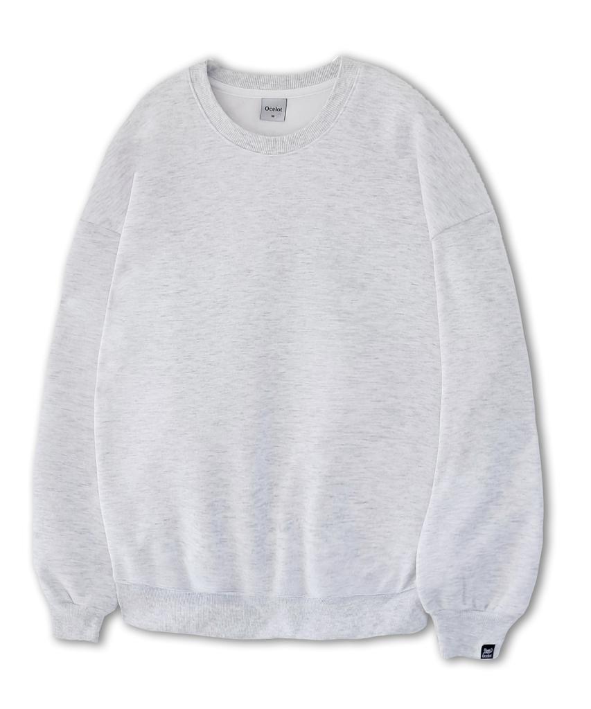 Osillos D16 (Fleece-Lined) Standard Plain Sweatshirt Ivory