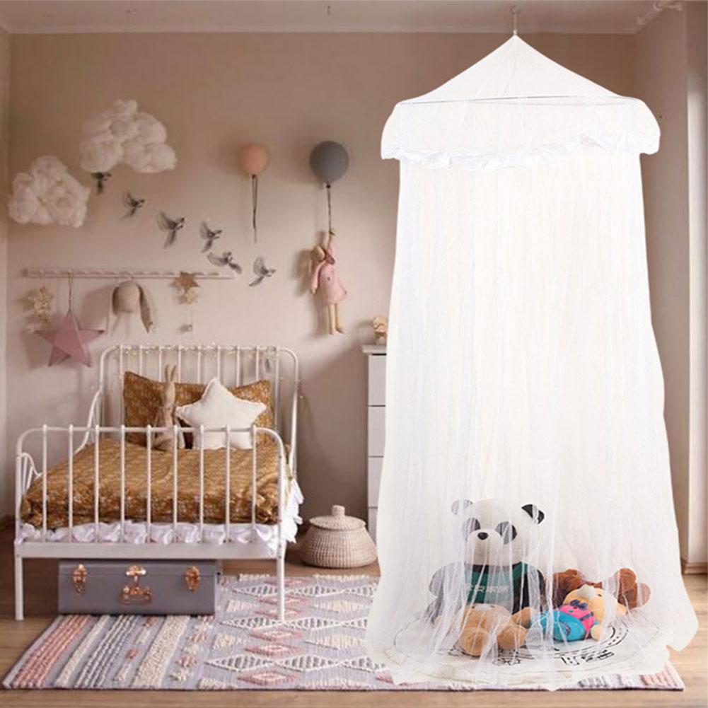 

Simple Hanging Dome Mosquito Net for Summer Princess Bed white #1