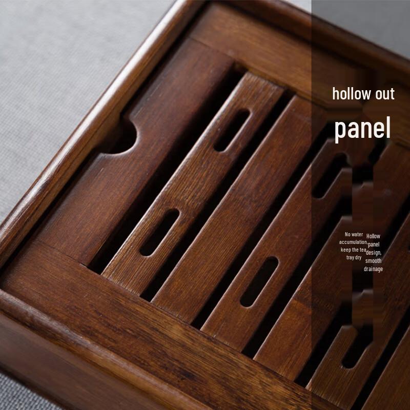 Bamboo Kung Fu Tea Tray with Water Storage