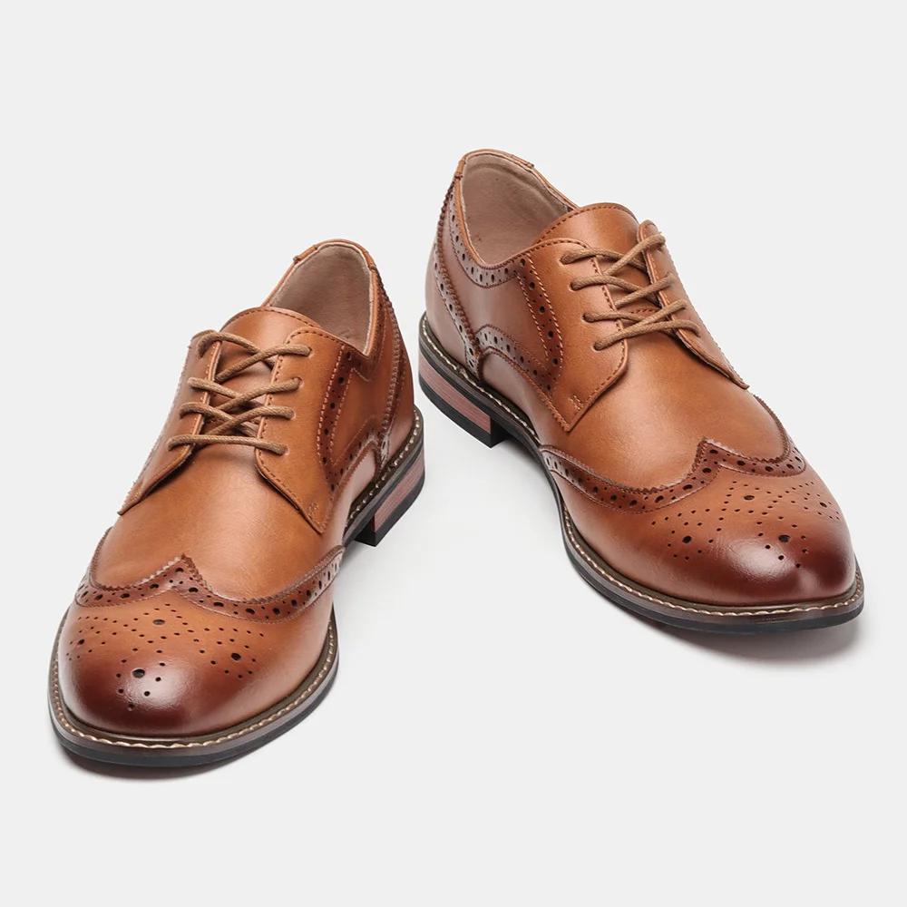 Rozmiar 7 ~ 13 Brogue Dress Buty Męskie Ślubne Skórzane Buty Towarzyskie Męskie Sapato de couro social masculino Zapatos de westir hombre