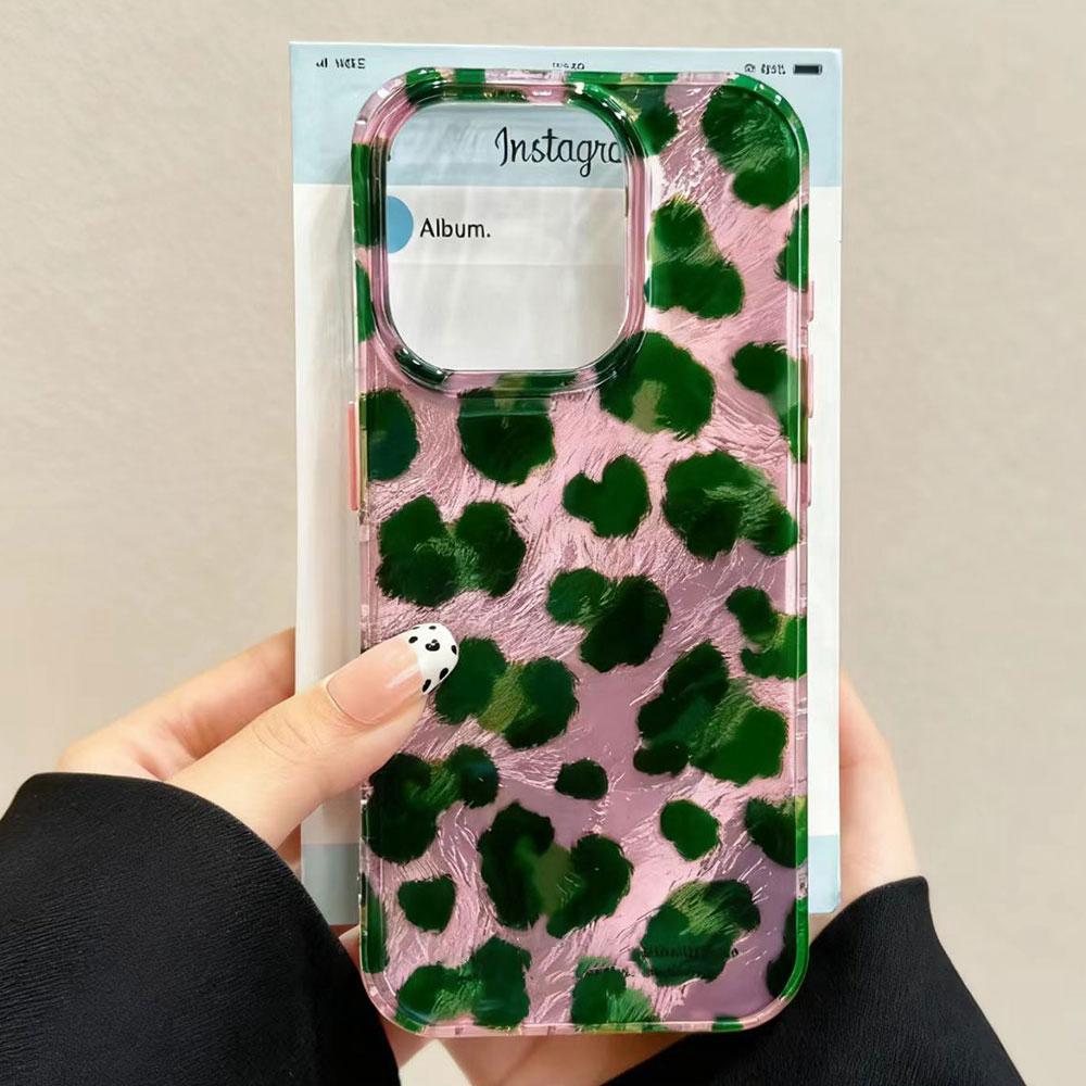 

Розово-зеленый леопардовый принт женский чехол для телефона для Samsung Galaxy A16 A55 A07 A17 A56 A36 A26 A53 A06 A14 A24 A34 A54 A15 A12 Обложка Samsung Galaxy A16 белый