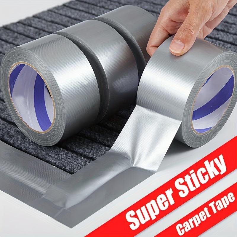 Super Strong Waterproof Duct Tape - Versatile Silvery Gray Adhesive for Walls, Plastics, Glass, Wood & Metal