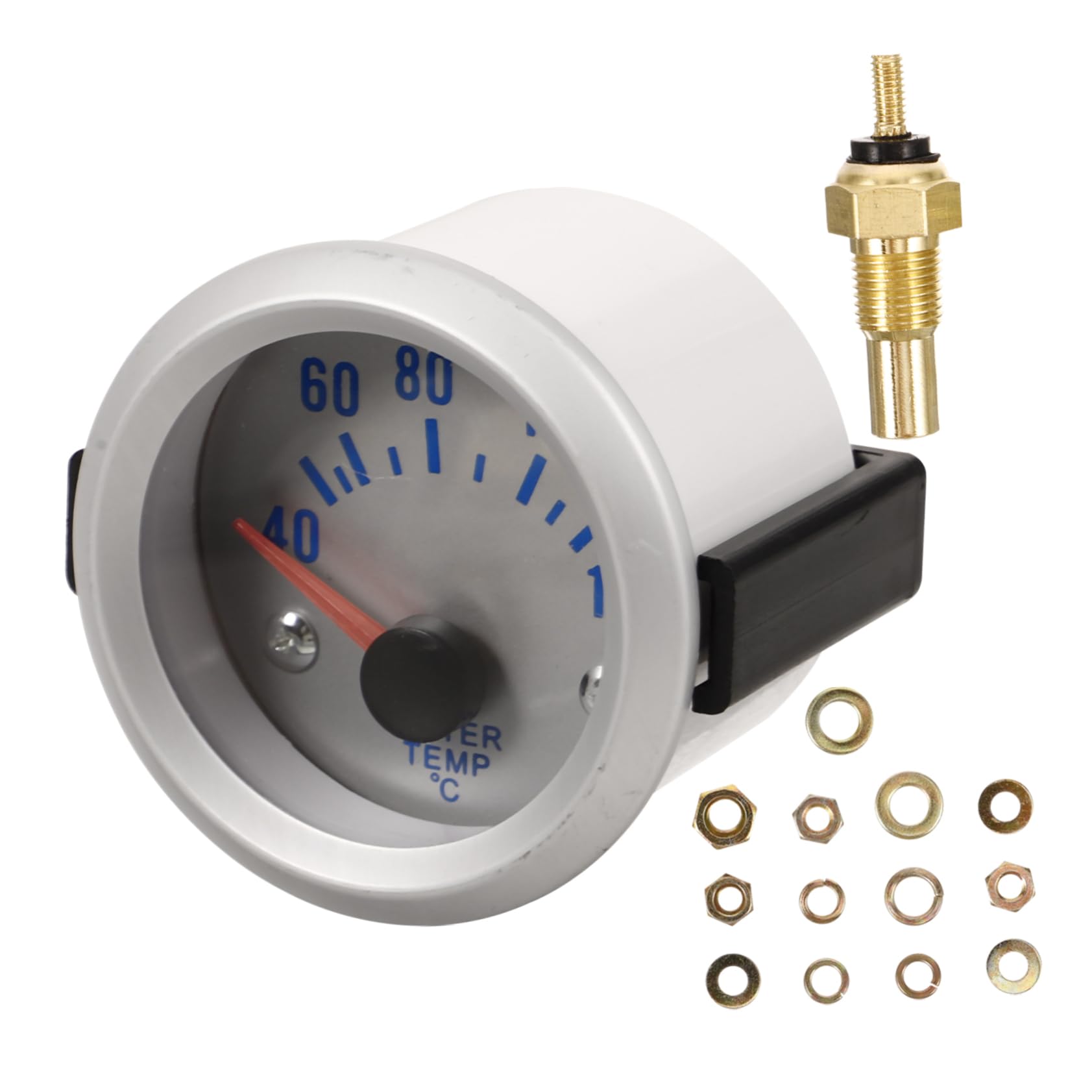 

TOYMYTOY Автомобильный датчик температуры воды Автомобильные принадлежности Стеклянный счетчик воды Термометр для резервуара с водой Грузовой датчик температуры воды Рычаг датчика воды Автомобиль Th