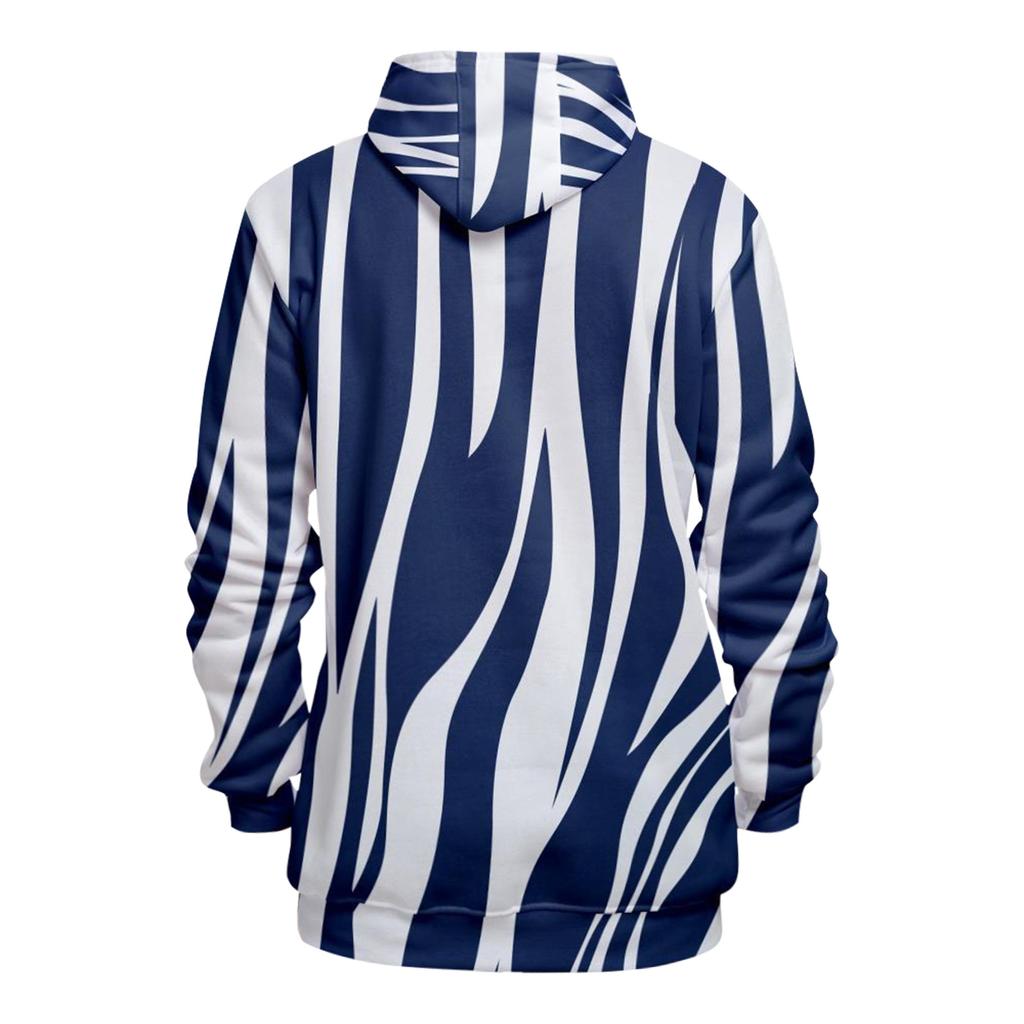 Motetrykk Løs Langermet hettegenser for menn og kvinner