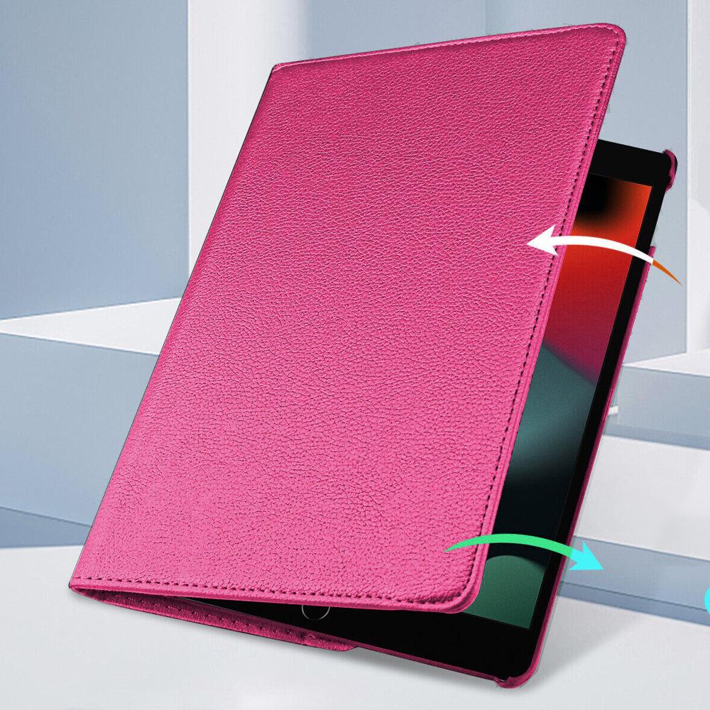Case for iPad 11" 2025 A16 (11th gen.) / iPad 10.9" 2022 (10th gen.), 360 Rotation, Pink