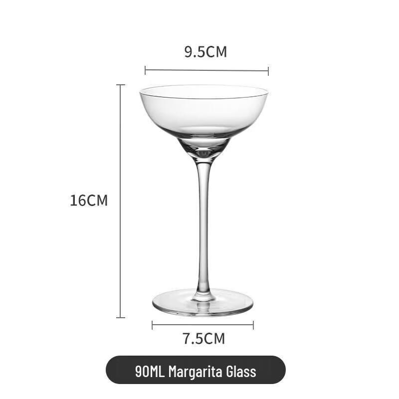 European Style Martini & Cocktail Glass Set