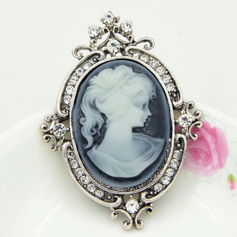 Винтажная Шелковая Шарф-Брошь - Элегантная Булавка для Воротника Zhenyao Jewelry