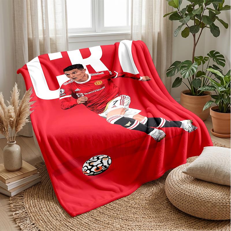 Collingwood Theme Blanket Soft Flannel Blanket Plush Throw Blanket Cozy Sofa Bed Blanket for Home Decor