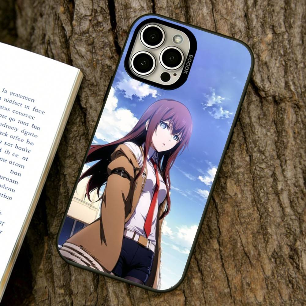 Steins Gate Phone Case For iPhone 17,16,15,14,13,12,11 Plus,Pro Max,XS,Colorful Silver Phone case Funda Cover