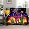 Clown Horror Decke Flanelldecke für Bett, Sofa, Camping, Wandern, Picknick Zubehör, Geschenk für Familie Fan Geschenke