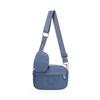 2pcs Simple Crossbody Bag Set, Casual Oxford Cloth Square Bag, Trendy Shoulder Bag With Coin Purse