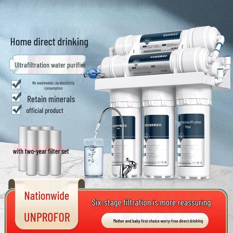 Universal Kitchen Tap Ultrafiltration Water Purifier and Pre-Filter