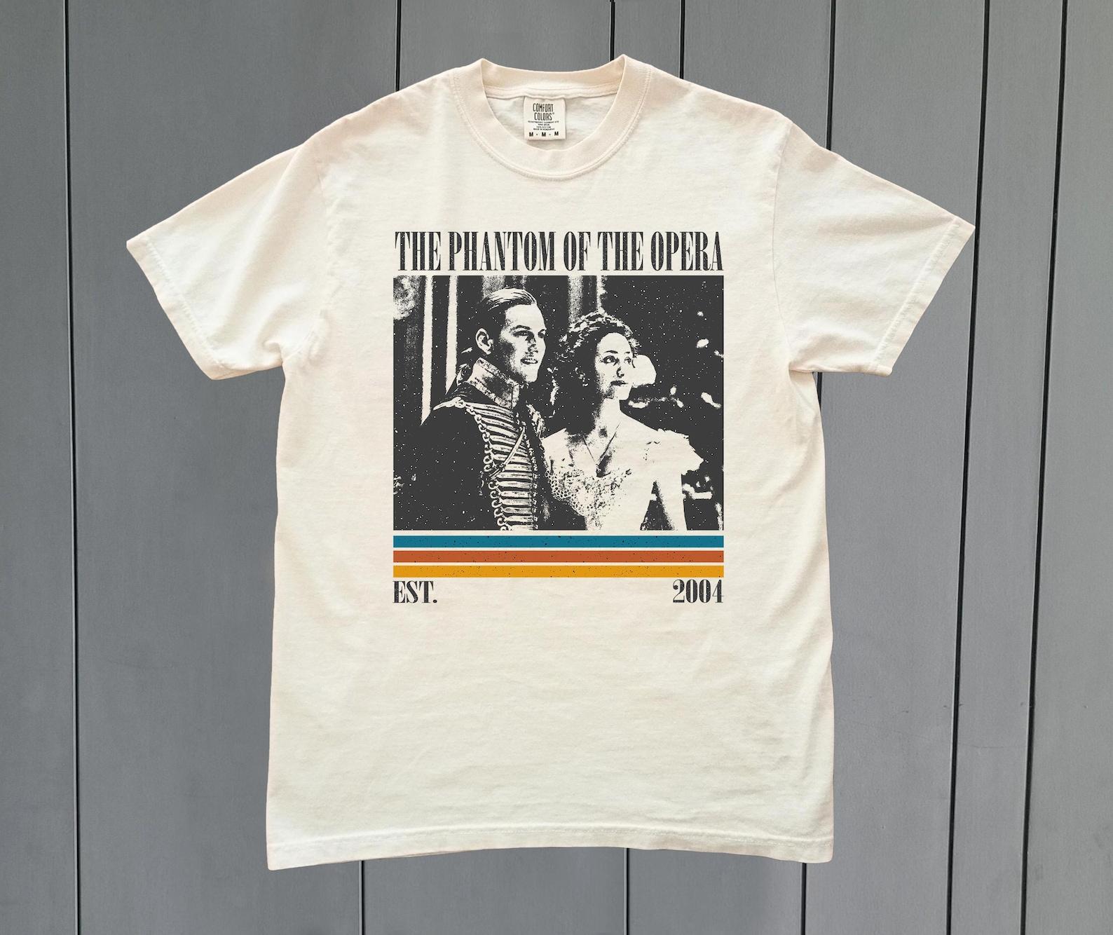 Phantom of the Opera Movie Shirt - Retro Comfort Colors Tee L
