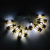 LED Oil Lamp Retro Style Golden Palace Lantern String Lights
