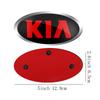 VLTR3 For KIA Sportage Ceed Sorento Cerato Optima Picanto Rio Soul K3 K5 K2 K6 Stonic Car Front Hood Emblem Rear Trunk Badge Sticker