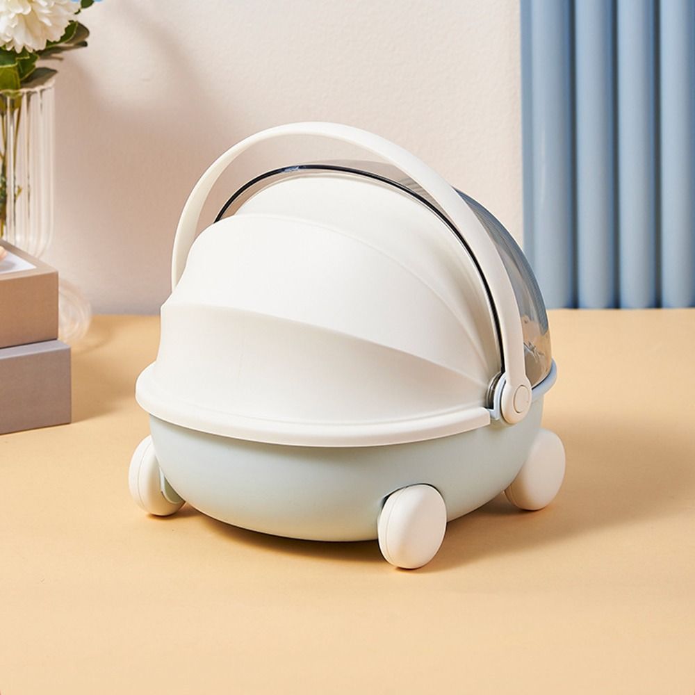 Cute Desktop Organizer Boxes Cartoon Key Storage Tray Cradle Desktop Storage Box  Snack