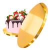 Cake Board Base Gold 30 Cm 1,2 Cm Set 5 Pcs Cake Drum Round Luxe Brand4cake