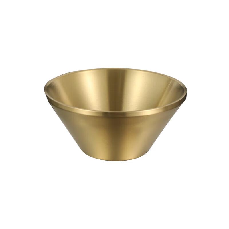Huihuang Korean Style 304 Stainless Steel Double-Layer Anti-Scald Bowl