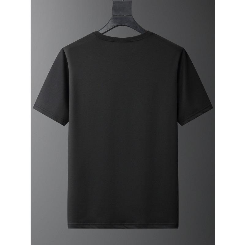 Womens Butterfly Floral Print Round Neck Short Sleeve T Shirt 1pc Polyester Lightweight Knit Slightly Stretchy Casual Summer All Season Top