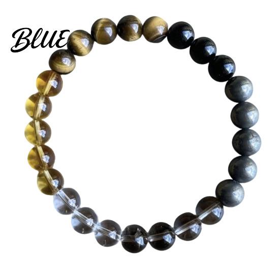 Elegant Simple Bracelet Natural Stone Beaded Bracelets Semi-Precious Gemstones Wear-resistant