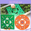 Versatile Round Planting Template Set For Efficient Gardening With Durable Plastic Design