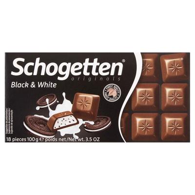 Schogetten Czekolada Mleczna Z Nadzieniem Waniliowym I Kawałkami Ciasteczek Kakaowych 100 G