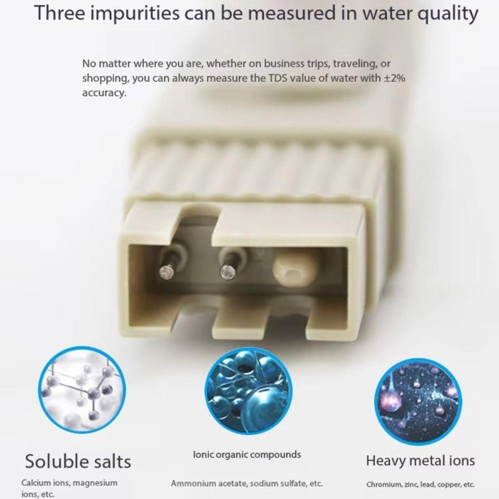 Accurate Measurement Digital Water Quality Meter Water Testing Pen Pool Water Testing