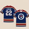 2026 Serie TV Off Campus Briar University Hockey Jersey Graham 44 DI LAURENTIS 66 T-shirt Cosplay Uomo Donna Fan Girocollo