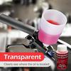 Hydraulic Bike Brake Bleed Kit + 60ml DOT 5.1 & Mineral Brake Oil Fluid, Disc Brake Maintenance Syringe Funnel Tool Set