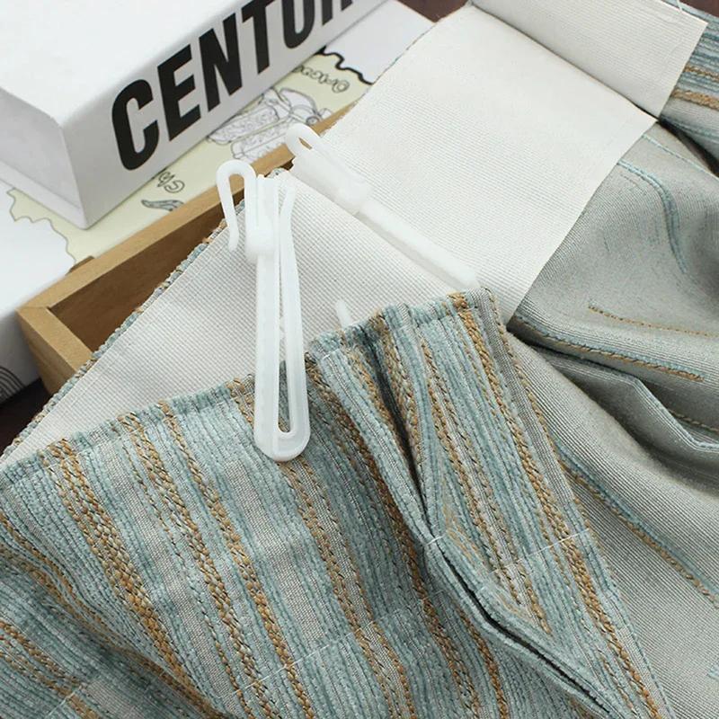 80 Pcs Curtain Lift Hooks Adjustable Retractable Extended Plastic S For Home Office Accessories