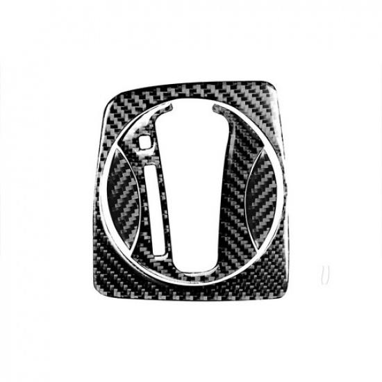 4Pcs For Honda Civic 8th 2006-2011 Carbon Fiber Auto Gear Shift Panel Cover Trim